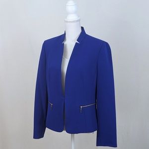 Royal Blue Evan-Picone Black Label Jacket in 10.